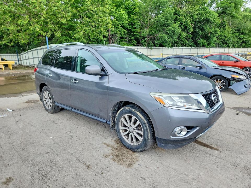 2015 Nissan VIN 5N1AR2MM3FC689747 COPART salvage auction — MECHANICAL, Pa - Cert Of Title, sold $825 on 2026-07-02 (photo 4)