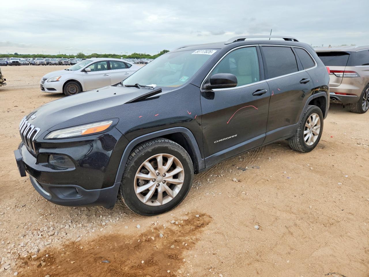 2016 Jeep Cherokee VIN 1C4PJMDB8GW295547 COPART salvage auction — Undercarriage, CO - SALVAGE TITLE, sold $2,700 on 2026-07-09 (photo 1)