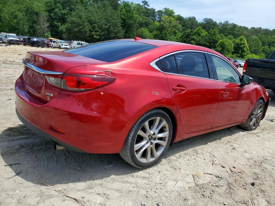 2015 Mazda 6 VIN JM1GJ1V55F1201353 COPART salvage auction — FRONT END, Md - Cert Of Salvage > 75% Damage, sold $1,350 on 2026-07-21 (photo 3)