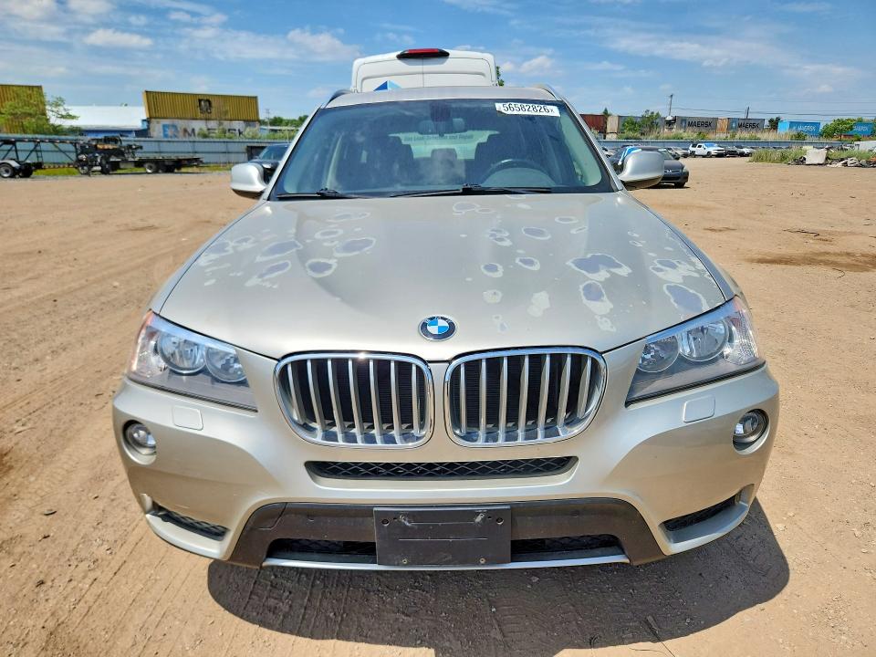 2014 BMW X3 VIN 5UXWX9C58E0D33492 COPART salvage auction — MECHANICAL, Oh - Certificate Of Title, sold $375 on 2026-07-20 (photo 5)
