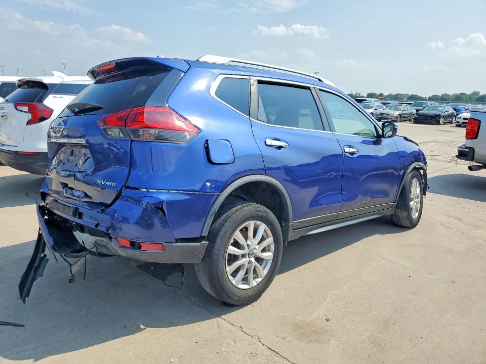2019 Nissan Rogue VIN KNMAT2MVXKP518480 COPART salvage auction — FRONT END, Tx - Certificate Of Title, sold $450 on 2026-07-14 (photo 3)
