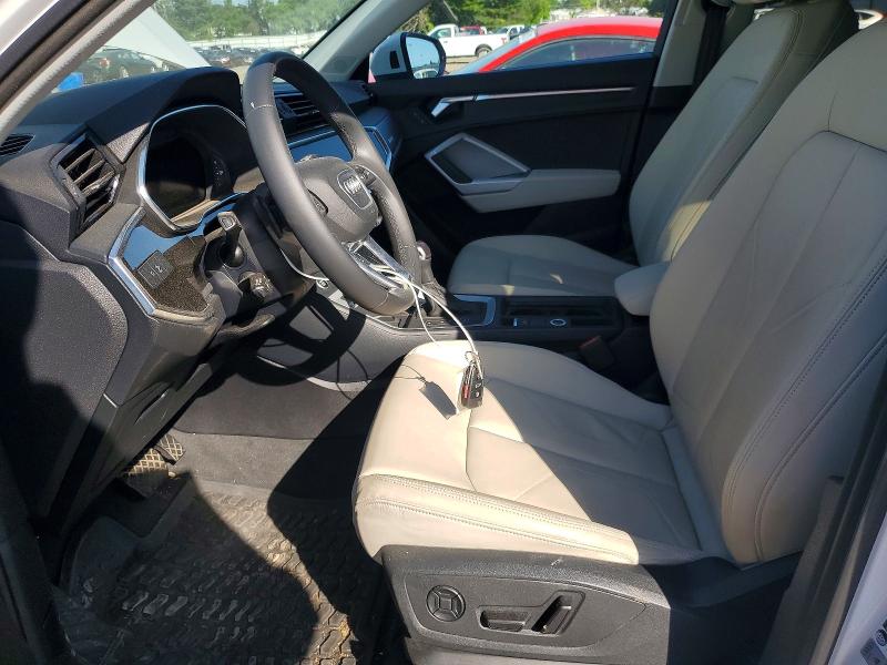 2023 Audi Q3 VIN WA1EECF36P1083183 COPART salvage auction — REAR END, Id - Salvage Certificate Of Title, sold $11,800 on 2026-08-17 (photo 7)