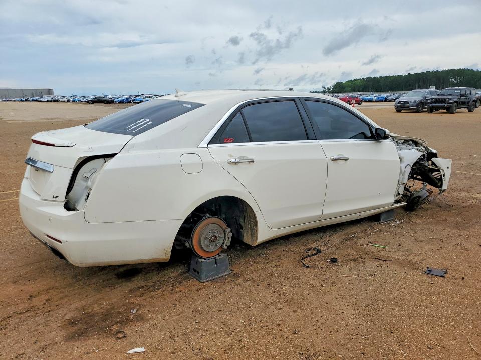 2014 Cadillac Cts VIN 1G6AV5S87E0172932 COPART salvage auction — FRONT END, Tx - Certificate Of Title, sold $150 on 2026-07-18 (photo 3)
