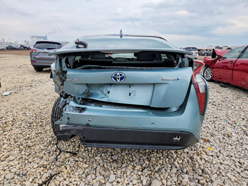 2017 Toyota Prius VIN JTDKBRFU7H3045092 COPART salvage auction — REAR END, Il - Salvage Certificate, sold $2,250 on 2026-07-08 (photo 6)