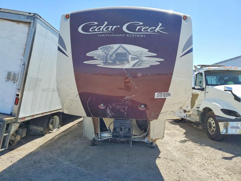 2018 Foresriver VIN 4X4FCRM28JS219287 COPART salvage auction — FRONT END, MO - SALVAGE CERTIFICATE OF TITLE, sold $5,500 on 2026-09-10 (photo 8)
