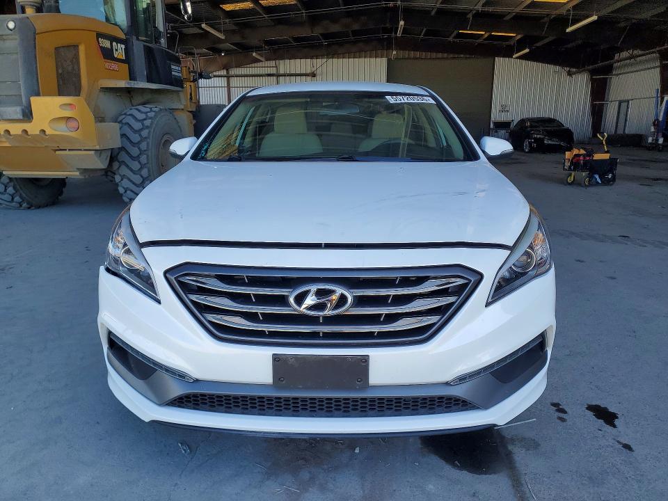 2017 Hyundai Sonata VIN 5NPE34AF3HH555580 COPART salvage auction — VANDALISM, Ca - Salvage Certificate, sold $2,000 on 2026-07-02 (photo 5)