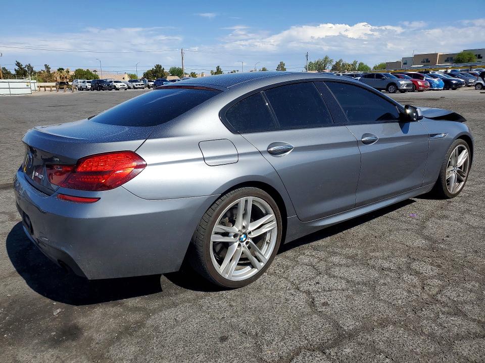 2014 BMW 6er VIN WBA6A0C51ED317619 COPART salvage auction — FRONT END, Nv - Salvage Title, sold $3,500 on 2026-07-20 (photo 3)