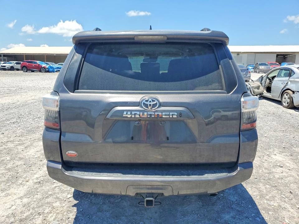 2022 Toyota 4runner VIN JTEMU5JRXN6048735 COPART salvage auction — BURN, Tn - Salvage Certificate, sold $14,400 on 2026-07-14 (photo 6)