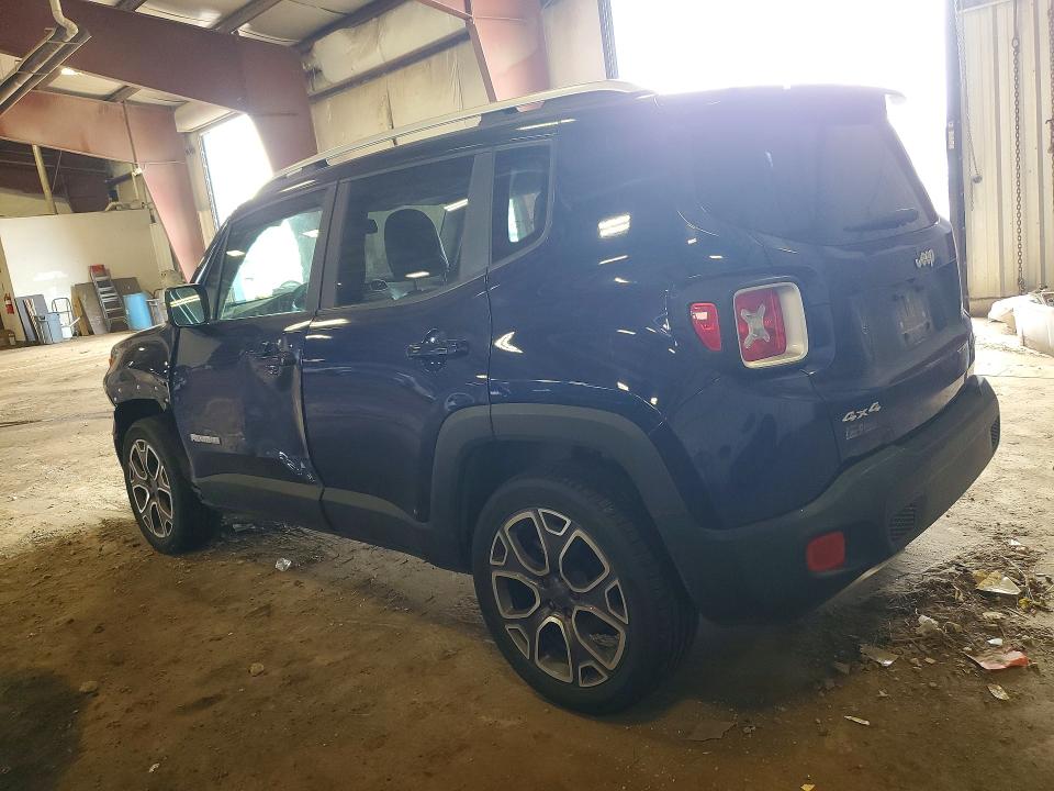 2016 Jeep Renegade VIN ZACCJBDT3GPC70449 COPART salvage auction — SIDE, MI - CERTIFICATE OF TITLE, sold $875 on 2026-07-31 (photo 2)