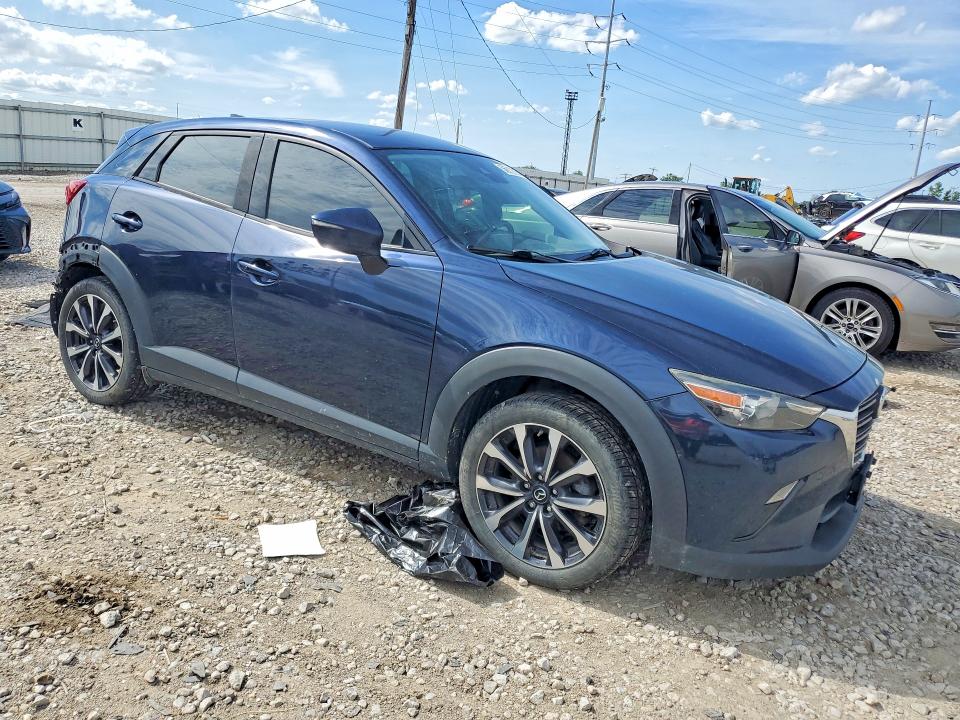 2019 Mazda Cx-3 VIN JM1DKFC75K0405958 COPART salvage auction — REAR END, OH - CERT OF TITLE-SALVAGE, sold $3,250 on 2026-07-07 (photo 4)