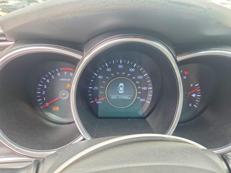 2014 Kia Optima VIN 5XXGM4A73EG269931 COPART salvage auction — FRONT END, Salvage Title, sold $350 on 2026-07-17 (photo 9)