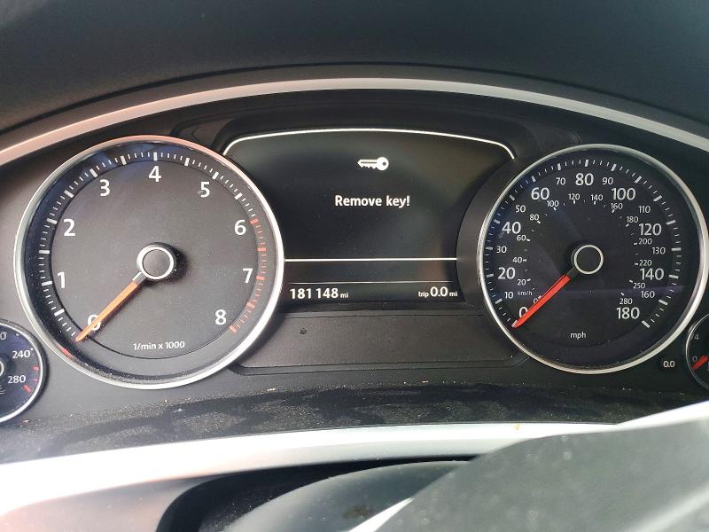 2013 Volkswagen Touareg VIN WVGEF9BPXDD002464 COPART salvage auction — MECHANICAL, Nc - Dealer Only Clean Title, sold $375 on 2026-07-15 (photo 9)
