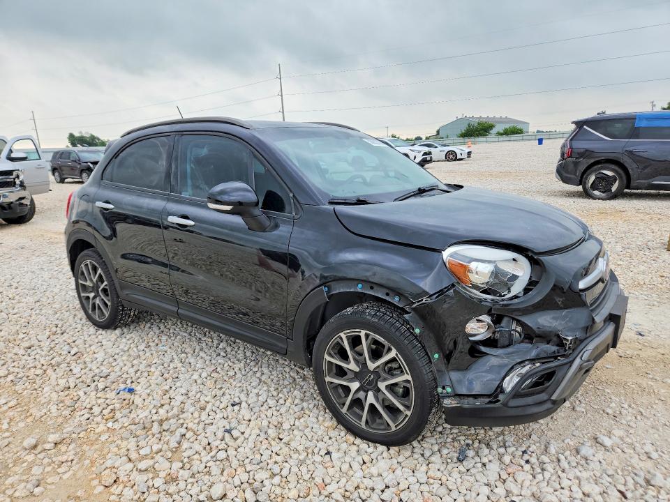 2017 Fiat 500 VIN ZFBCFXCB2HP582092 COPART salvage auction — FRONT END, Tx - Salvage Vehicle Title, sold $1,100 on 2026-08-13 (photo 4)