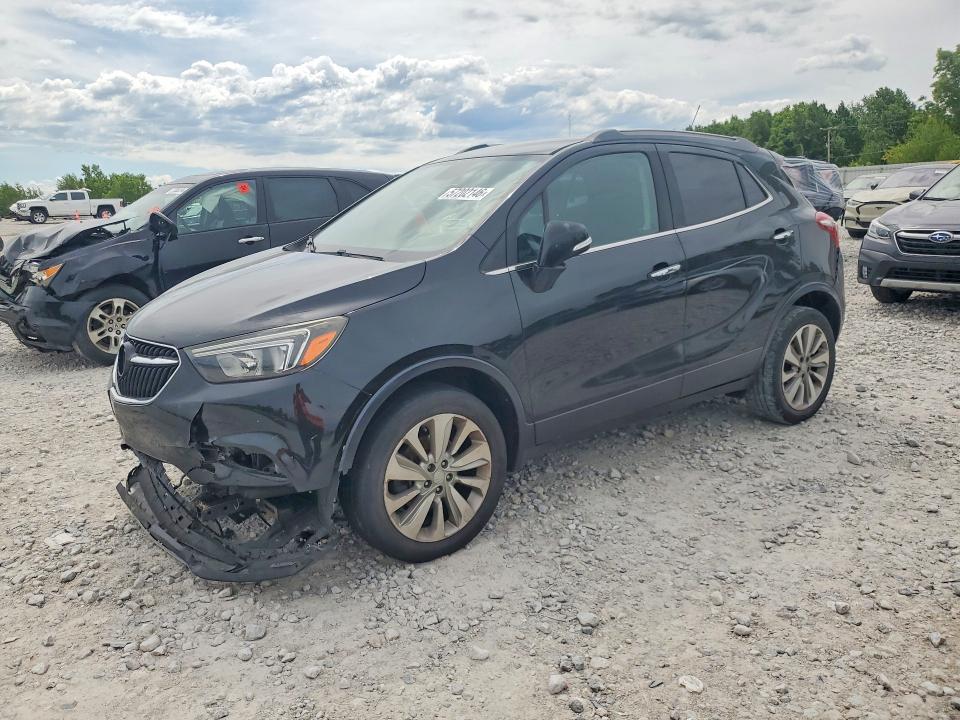2017 Buick Encore VIN KL4CJESB9HB075179 COPART salvage auction — FRONT END, Mi - Certificate Of Title, sold $1,950 on 2026-07-16 (photo 1)