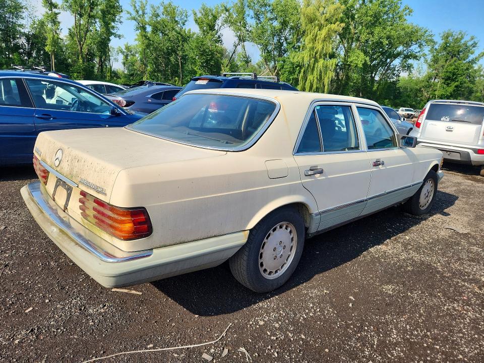 1984 Mercedes-benz S-klasse VIN WDBCB20A1EA035965 COPART salvage auction — MINOR DENT/SCRATCHES, Ct - Certificate Of Title (P), sold $2,800 on 2026-07-24 (photo 3)