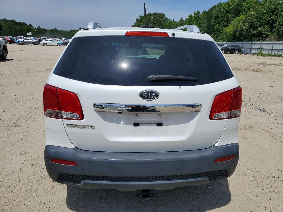 2011 Kia Sorento VIN 5XYKT3A1XBG048885 COPART salvage auction — FRONT END, Va - Cert Of Title - Salvage, sold $175 on 2026-07-21 (photo 6)