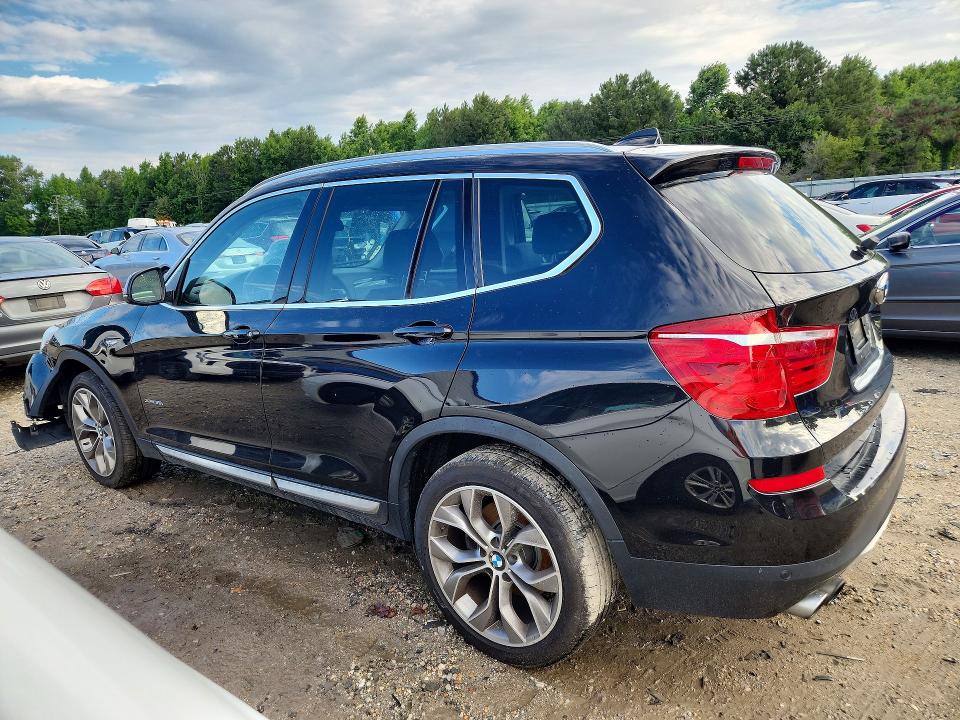 2015 BMW X3 VIN 5UXWX7C5XF0K34188 COPART salvage auction — FRONT END, Va - Cert Of Title - Salvage, sold $350 on 2026-07-28 (photo 2)