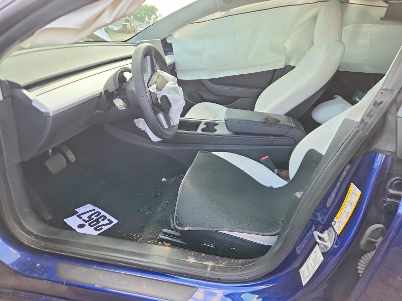 2023 Tesla Model 3 VIN 5YJ3E1EB9PF632781 COPART salvage auction — FRONT END, CT - CERT OF TITLE-SALVAGE, sold $4,200 on 2026-07-14 (photo 7)
