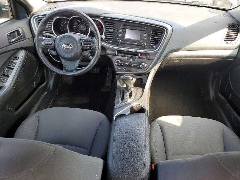 2015 Kia Optima VIN 5XXGM4A78FG515969 COPART salvage auction — FRONT END, Pa - Cert Of Title, sold $850 on 2026-07-23 (photo 8)