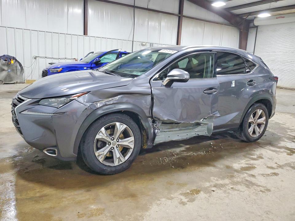 2017 Lexus Nx VIN JTJBARBZ6H2131632 COPART salvage auction — SIDE, Pa - Certificate Of Salvage, sold $6,400 on 2026-07-08 (photo 1)