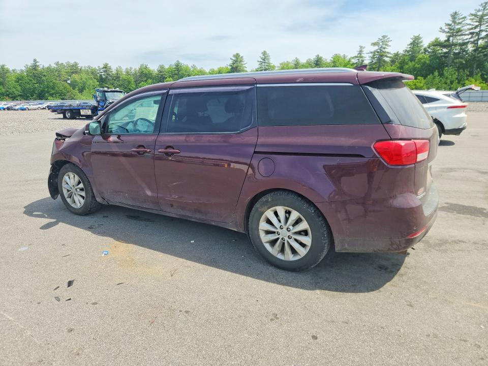 2017 Kia SEDONA VIN KNDMC5C11H6336632 COPART salvage auction — FRONT END, Me - Cert Of Title-Salvage Collisio, sold $650 on 2026-07-10 (photo 2)