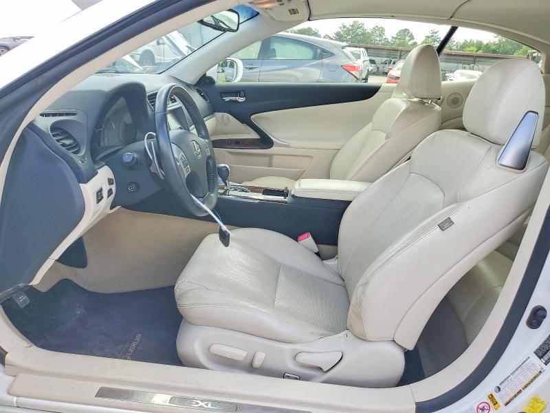 2013 Lexus Is VIN JTHFE2C22D2509679 COPART salvage auction — FRONT END, Ms - Cert Of Title-Salvaged, sold $3,050 on 2026-07-17 (photo 7)