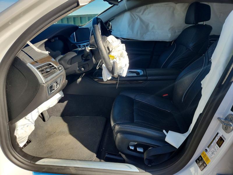 2021 BMW 7er VIN WBA7U2C02MCF93326 COPART salvage auction — FRONT END, MI - SCRAP CERTIFICATE OF TITLE, sold $10,600 on 2026-07-24 (photo 7)