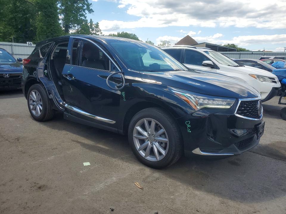 2024 Acura VIN 5J8TC2H37RL007944 COPART salvage auction — VANDALISM, Nj - Cert Of Title-Salvage, sold $3,800 on 2026-07-23 (photo 4)