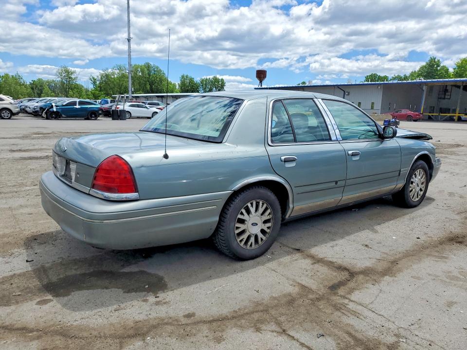 2005 Ford Crown victoria VIN 2FDFP74W65X108539 COPART salvage auction — FRONT END, NY - MV-907A SALVAGE CERTIFICATE, sold $350 on 2026-07-02 (photo 3)