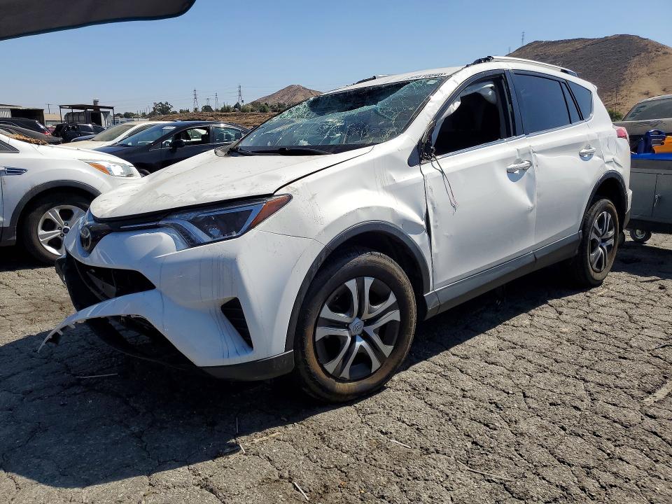 2018 Toyota VIN JTMZFREV4JJ747806 COPART salvage auction — ROLLOVER, Ca - Salvage Certificate, sold $3,650 on 2026-07-16 (photo 1)
