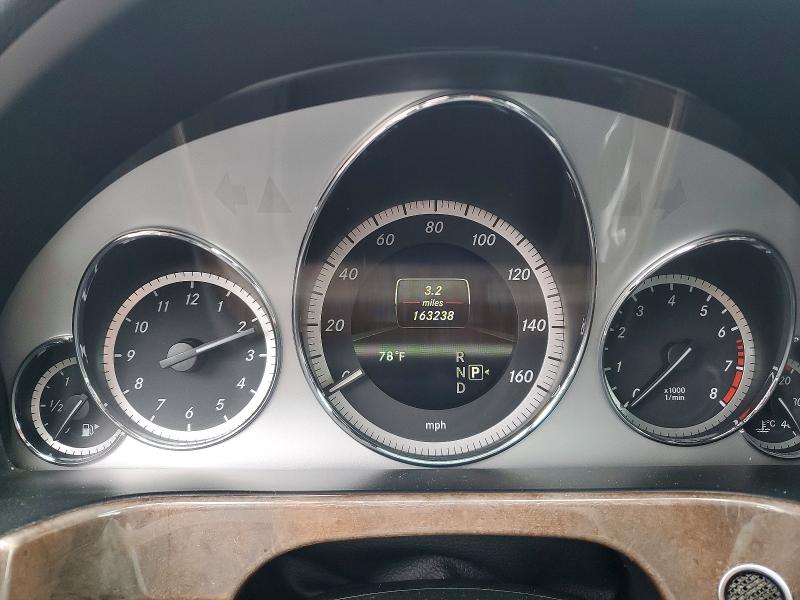2013 Mercedes-benz E-klasse VIN WDDHF8JB9DA679336 COPART salvage auction — MECHANICAL, Oh - Certificate Of Title, sold $925 on 2026-08-06 (photo 9)
