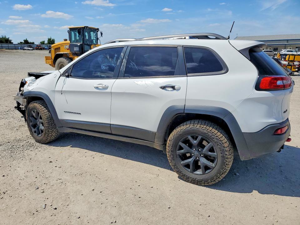 2017 Jeep Cherokee VIN 1C4PJMBS9HW618699 COPART salvage auction — FRONT END, KY - CERT OF TITLE-SALVAGE, sold $1,150 on 2026-07-09 (photo 2)