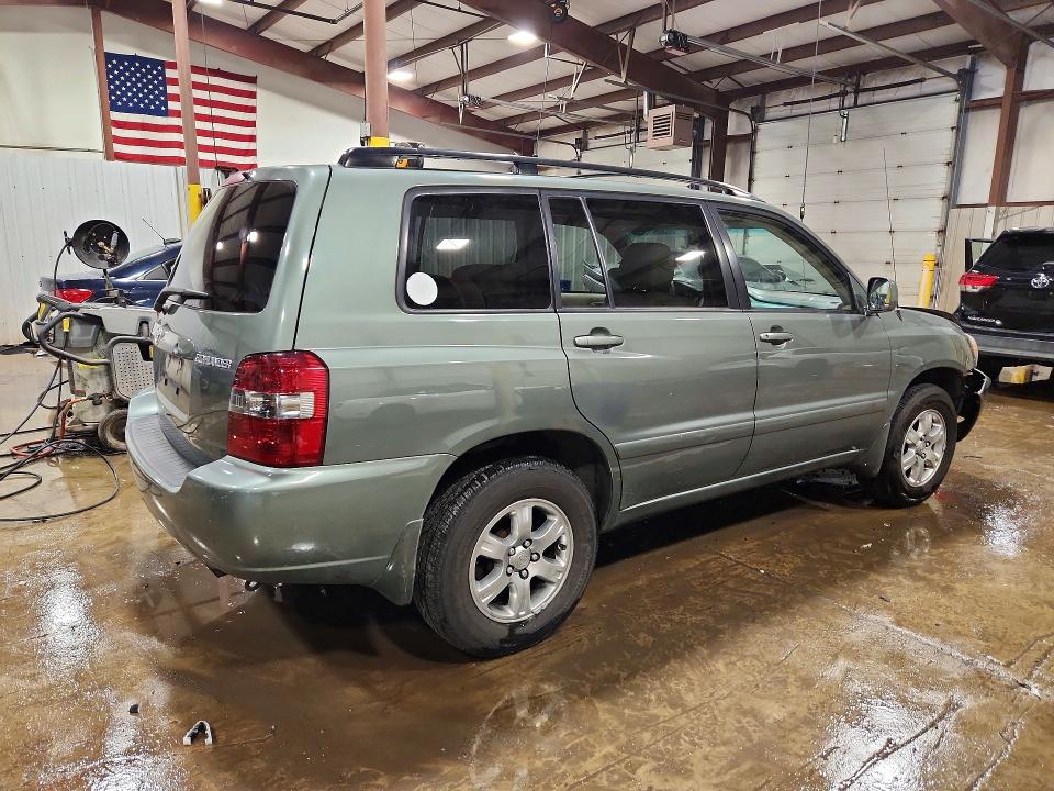 2006 Toyota Highlander VIN JTEEP21A960183634 COPART salvage auction — FRONT END, Pa - Certificate Of Salvage, sold $1,150 on 2026-07-02 (photo 3)