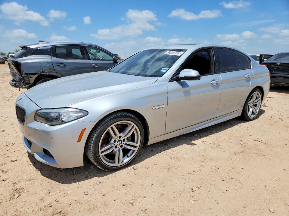 2016 BMW 5er VIN WBA5B1C53GG551681 COPART salvage auction — WATER/FLOOD, Tx - Salvage Title-Flood Damage, sold $2,650 on 2026-08-20 (photo 1)