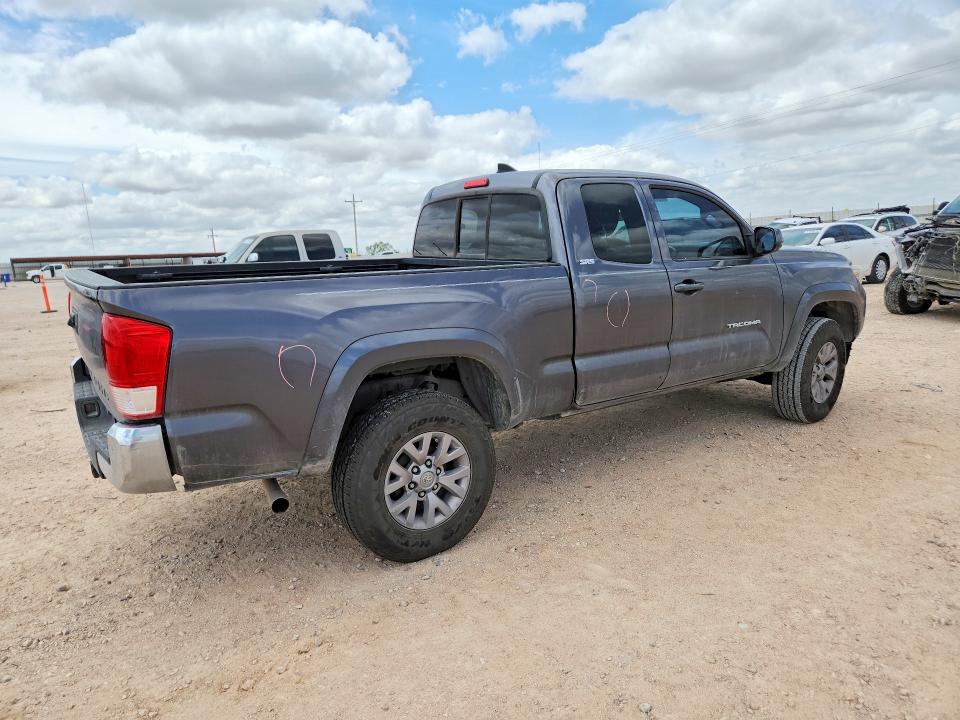 2016 Toyota Tacoma VIN 5TFRX5GN0GX070391 COPART salvage auction — FRONT END, TX - SALVAGE VEHICLE TITLE (P), sold $2,100 on 2026-07-29 (photo 3)