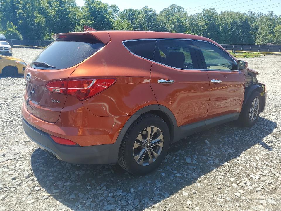 2013 Hyundai VIN 5XYZT3LB2DG013488 COPART salvage auction — FRONT END, Md - Cert Of Salvage > 75% Damage, sold $1,750 on 2026-07-28 (photo 3)
