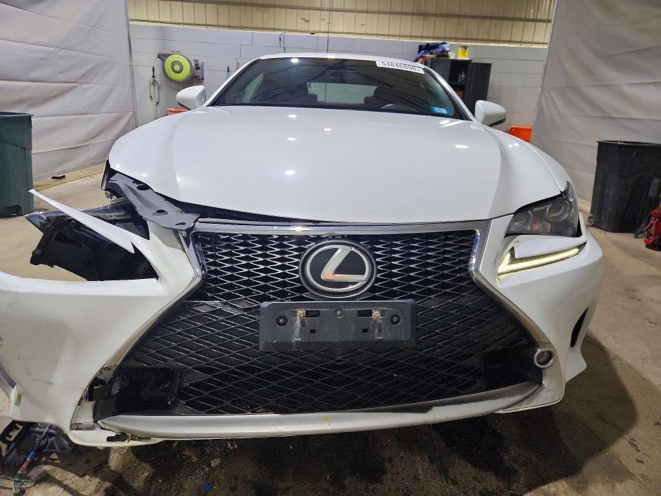 2015 Lexus Rc VIN JTHSE5BC0F5003103 COPART salvage auction — FRONT END, Nh - Cert Of Title-Salvage, sold $500 on 2026-07-21 (photo 5)