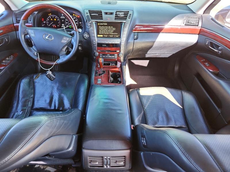 2007 Lexus Ls VIN JTHBL46F175031725 COPART salvage auction — HAIL, Il - Salvage Certificate, sold $1,200 on 2026-07-16 (photo 8)