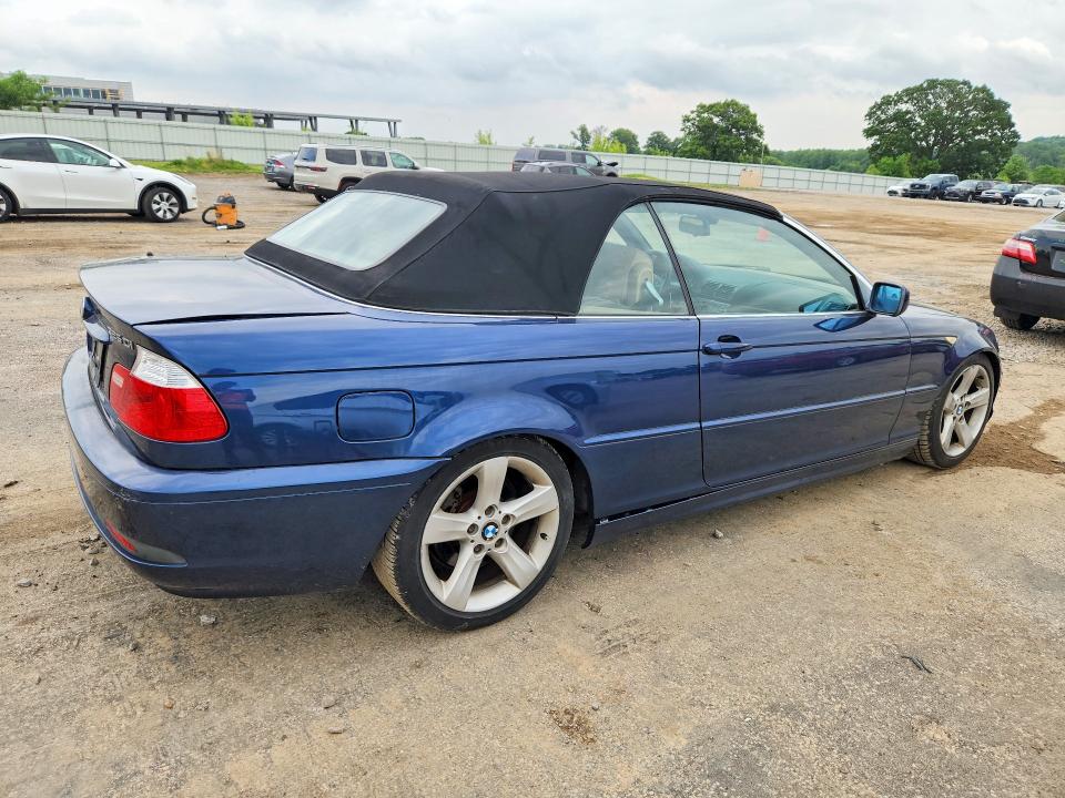 2005 BMW 3 series VIN WBABW33465PL37310 COPART salvage auction — HAIL, Wi - Salvage - Multiple Brands, sold $525 on 2026-07-07 (photo 3)