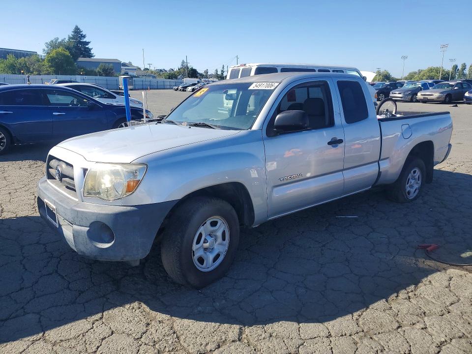 2007 Toyota Tacoma VIN 5TETX22N77Z362060 COPART salvage auction — UNDERCARRIAGE, Ca - Dis/Dlr/Exp Only Clean Title, sold $3,300 on 2026-07-31 (photo 1)