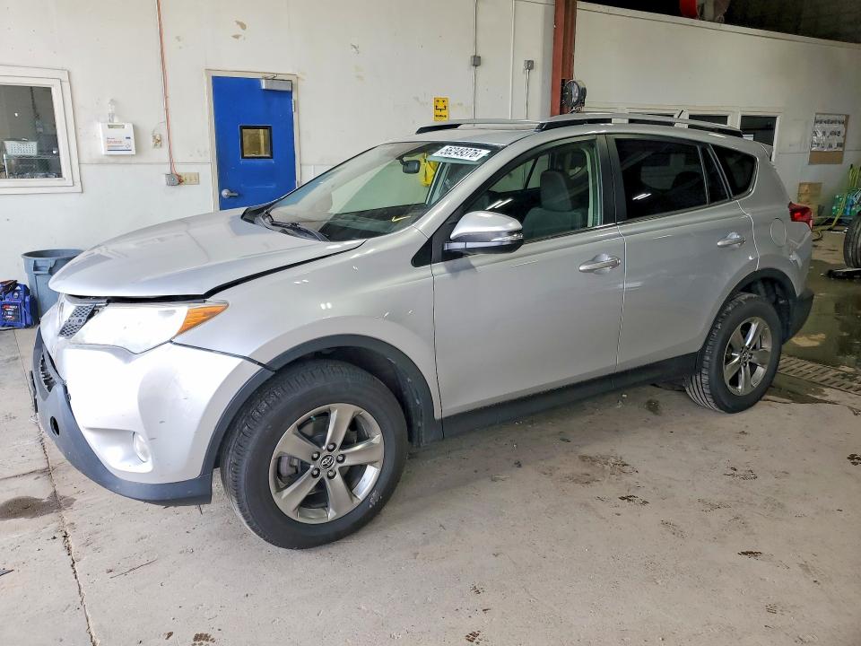 2015 Toyota Rav 4 VIN JTMRFREV4FD159491 COPART salvage auction — FRONT END, Mn - Cert Of Title-Salvage, sold $5,800 on 2026-07-09 (photo 1)