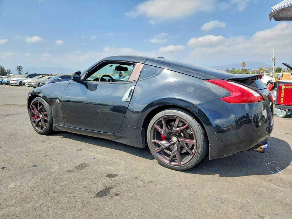 2014 Nissan 370z VIN JN1AZ4EH1EM630595 COPART salvage auction — REAR END, Ca - Salvage Certificate, sold $3,300 on 2026-07-08 (photo 2)