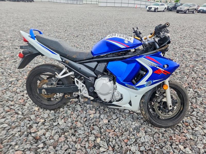 2008 Suzuki Gsx650 f VIN JS1GP74A682100801 COPART salvage auction — FRONT END, Wi - Certificate Of Title, sold $525 on 2026-07-06 (photo 1)