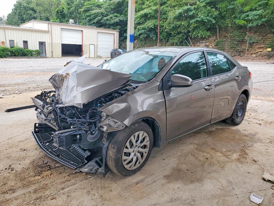 2019 Toyota Corolla VIN 5YFBURHE2KP865160 COPART salvage auction — FRONT END, AL - CERTIFICATE OF TITLE, sold $150 on 2026-07-14 (photo 1)