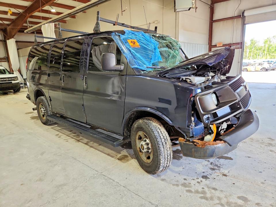 2010 Chevrolet Express 3500 VIN 1GC2GTBG2A1113945 COPART salvage auction — FRONT END, NY - MV-907A SALVAGE CERTIFICATE, sold $750 on 2026-07-06 (photo 4)