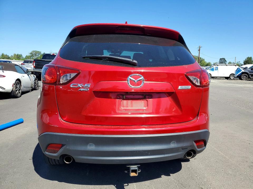2016 Mazda Cx-5 VIN JM3KE4DY8G0777240 COPART salvage auction — FRONT END, Or - Salvage Title Certificate, sold $125 on 2026-07-27 (photo 6)