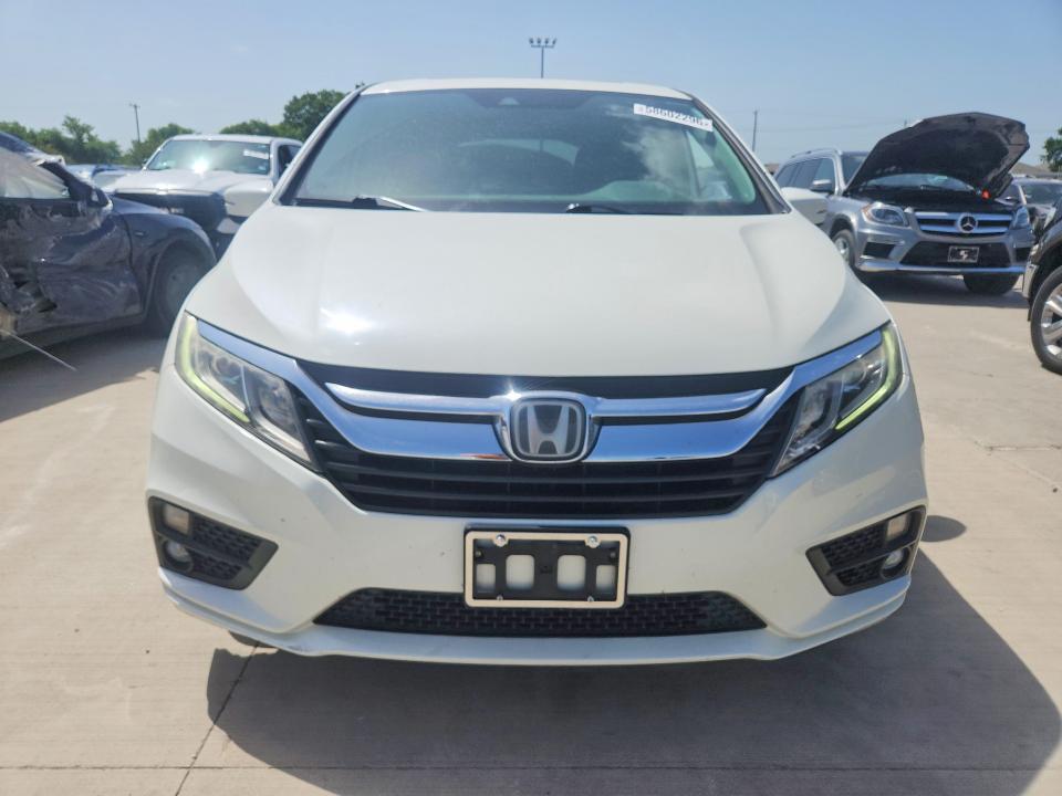 2018 Honda Odyssey VIN 5FNRL6H77JB022504 COPART salvage auction — REAR END, Tx - Salvage Vehicle Title, sold $7,200 on 2026-07-30 (photo 5)