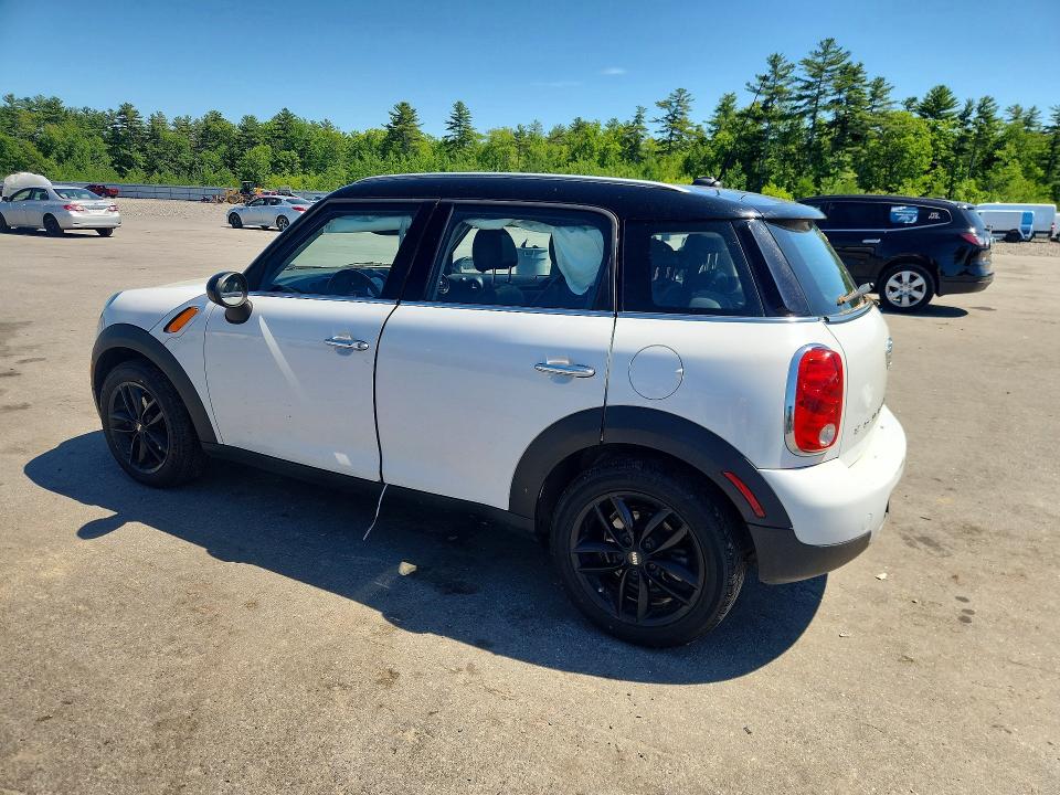 2016 Mini Cooper VIN WMWZB3C56GWR49308 COPART salvage auction — FRONT END, Me - Cert Of Title-Salvage Collisio, sold $1,500 on 2026-08-07 (photo 2)