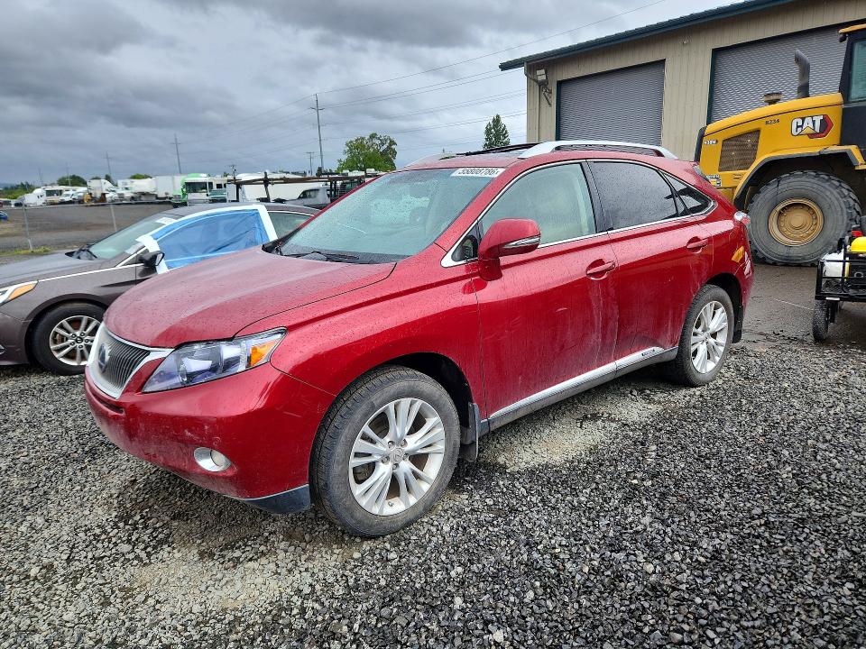 2010 Lexus Rx 450h VIN JTJBC1BA7A2026979 COPART salvage auction — MECHANICAL, Or - Certificate Of Title, sold $2,950 on 2026-07-08 (photo 1)