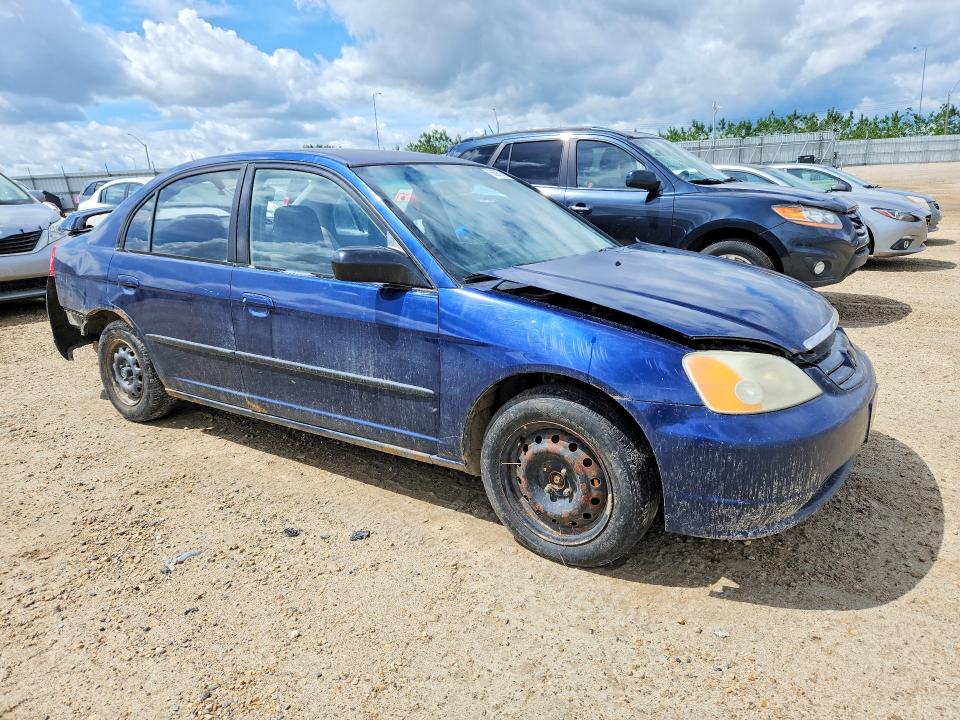2002 Honda Civic VIN 2HGES15432H900103 COPART salvage auction — REAR END, Ab - Bos - Salvage, sold $225 on 2026-07-09 (photo 4)